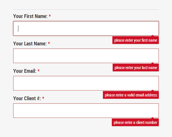 Diagram of client-side validation